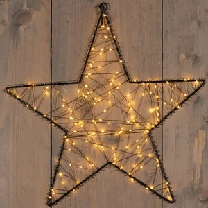 ANNA'S COLLECTION Ster 160led op batterij 36cm cw - afbeelding 2