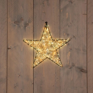 ANNA'S COLLECTION Ster metaal 200led 26cm cw/ww - afbeelding 1