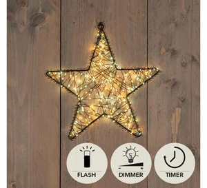 ANNA'S COLLECTION Ster metaal 200led 26cm cw/ww - afbeelding 2