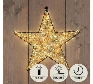 ANNA'S COLLECTION Ster metaal 300led 36cm cw/ww - afbeelding 2