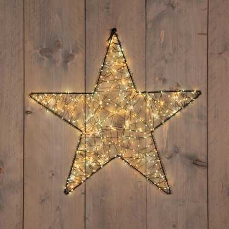 ANNA'S COLLECTION Ster metaal 500led 56cm cw/ww - afbeelding 1