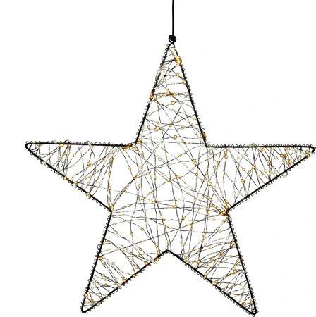 ANNA'S COLLECTION Ster metaal 500led 56cm cw/ww - afbeelding 2