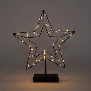 ANNA'S COLLECTION Ster zwart b29.5h34.5cm 50l cl b.o. - afbeelding 2