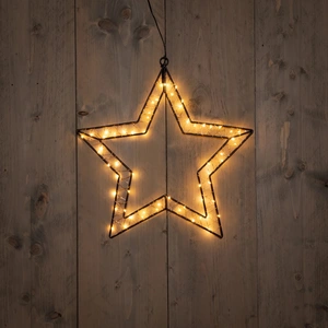 ANNA'S COLLECTION Ster zwart b40h40.5cm 60l cl ip44