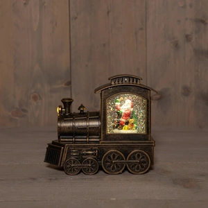 ANNA'S COLLECTION Trein kerstman led 18x8x16cm - afbeelding 1