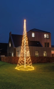 ANNA'S COLLECTION Vlaggenmast verl. 1240led 6x2m cw - afbeelding 2