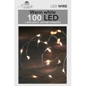 ANNA'S COLLECTION Zilverdraad 100l, l5mtr 6/18h timer bo