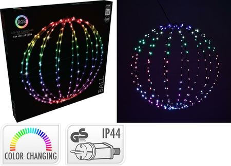 BAL 50CM 224LED RGB - afbeelding 2