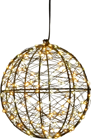 Bal metaal 200led flash d18cm cw/ww - afbeelding 2