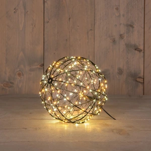 Bal metaal 200led flash d18cm cw/ww