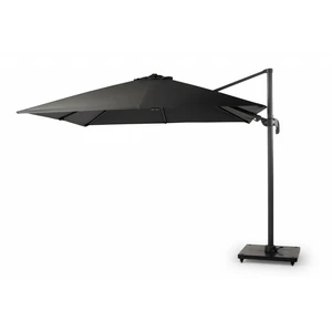 Banus Zweefparasol 300x300 cm Donkergrijs - afbeelding 1