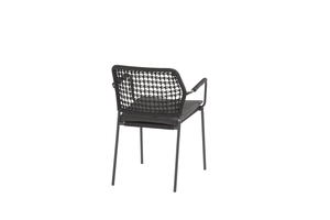Barista stacking chair Anthracite with cushion - afbeelding 2