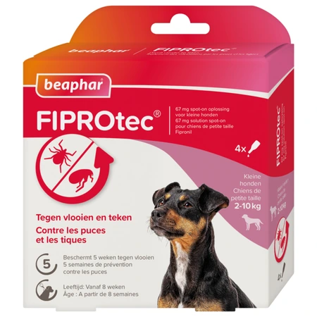 BEAPHAR Fiprotec hond 2-10kg 4pip