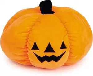 BEEZTEES Halloween pompoen oranje l24b24cm