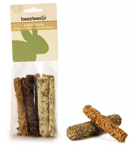 BEEZTEES Konijn traktatie stick mix 8x - afbeelding 2