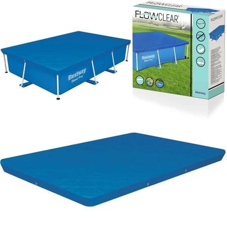 Bestway cover steel pro rechthoek 400