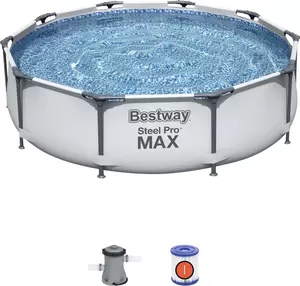 Bestway zwembad steel pro max set rond 305 - afbeelding 1