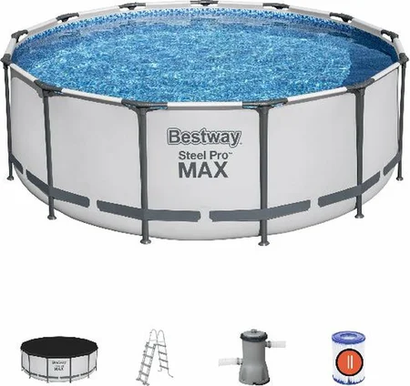 Bestway zwembad steel pro max set rond 396 - afbeelding 2