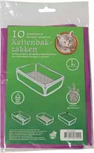 Bio kattenbakzak lavendel l a 10