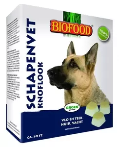 Biofood schaapvet maxi knf&all 40st