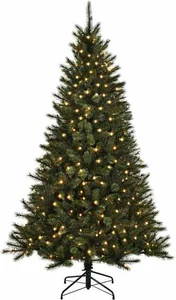 BLACK BOX Kerstbm toronto led d87h120cm groen