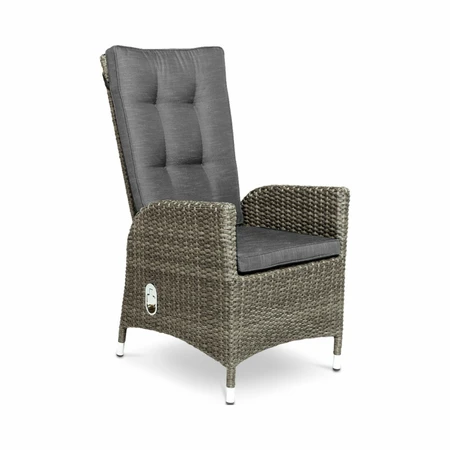 Bodega Dining Chair Iced Grey verstelbare rug - afbeelding 1