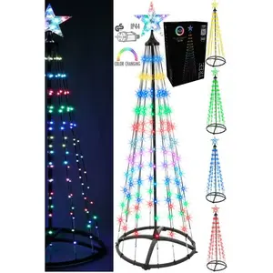 BOOM 150CM 154LED RGB ZWART FR - afbeelding 2