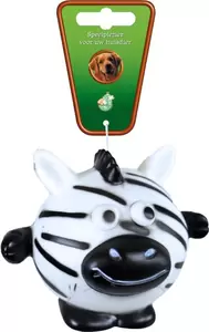 Boon Bal vinyl+piep zebra l12,5cm - afbeelding 2