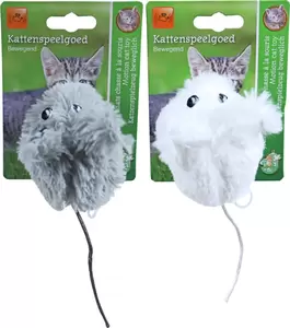 BOON Bibber muis 8cm pluche assortie - afbeelding 3