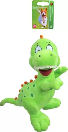 Boon dino pluche l25cm groen met piep