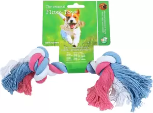 Boon Flossy-toy blauw/roze/wit klein