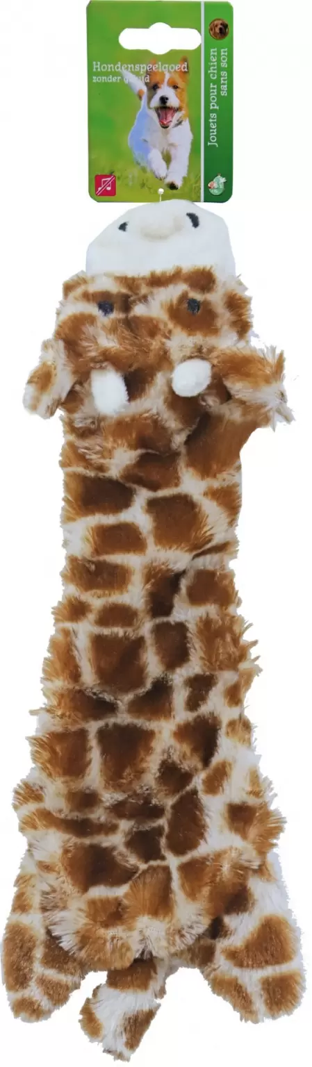 Boon giraffe plat bruin geel l35cm - afbeelding 1