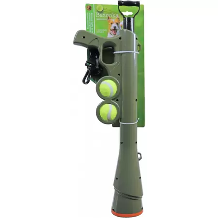 BOON Tennisbal bazooka+2 tennisbal l65cm - afbeelding 2