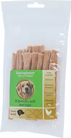 Boon zak kipstick+rijst 11cm 100gr