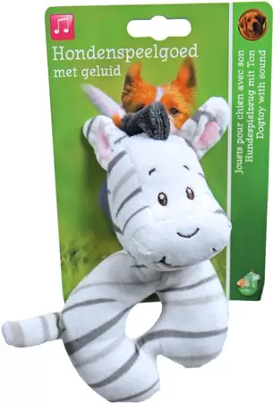 Boon Zebra pluche l13cm met piep