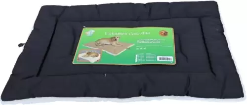 Boony Ligkussen cozy duo grijs/wit l88b55cm - afbeelding 2