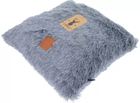 BOONY Ligkussen l37b37cm badger grey - afbeelding 2