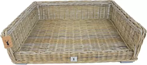 Boony Rotan bed l100b70cm - afbeelding 1