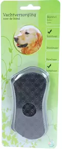 Borstel rubber ovaal zwart - afbeelding 3