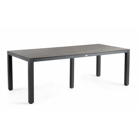 Briga Dining Table Trespa Top Forest Grey 280 x 100 cm Charcoal - afbeelding 1