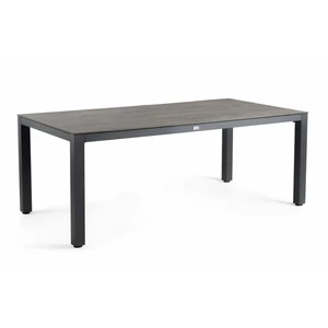Briga Table Trespa Forest Grey 220 x 100 cm Charcoal Frame - afbeelding 2