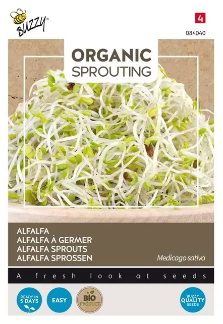 BUZZY Bio knip&eet alfalfa 30g