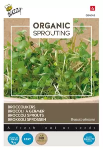 BUZZY Bio knip&eet broccoli-kers 30g