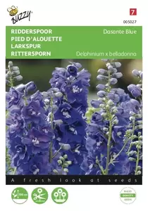 BUZZY Delphinium dasante blue 20zdn