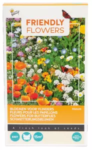 BUZZY Flower mix vlinders laag 15m2