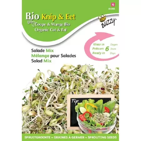 BUZZY Knip & eet salademengsel bio