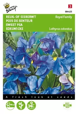 BUZZY Lathyrus od royal family blauw 4g