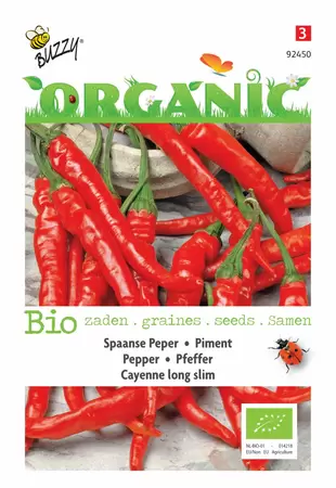 BUZZY Organic peper cayenna 0.25g