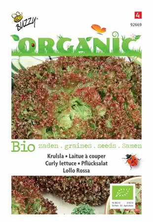 BUZZY Organic pluksla lollo rossa 0.5g