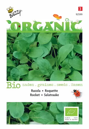 BUZZY Organic rucola gewoon 3g